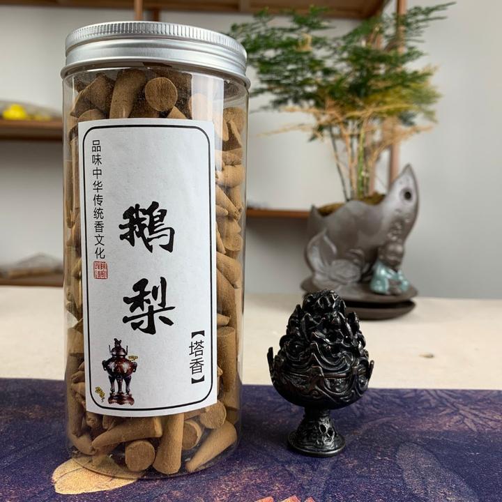 禅语塔香鹅梨香创意博山炉故宫复刻版家用迷你升级版家用香炉熏香