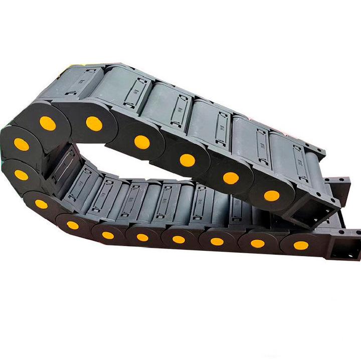 80系列全封闭激光切割机数控机床加工中心矿山机械机械手尼龙拖链