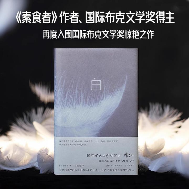 2024诺贝尔文学奖得主韩江作品 白 有关一切白色事物的诗小说书籍