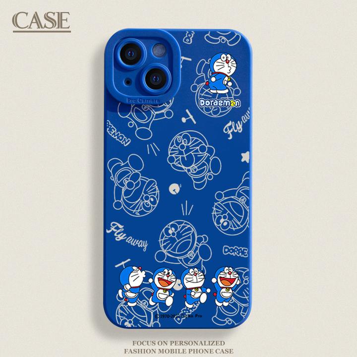 哆啦A梦iPhone15ProMax手机壳14苹果13硅胶12全包78p男女11xs/xr