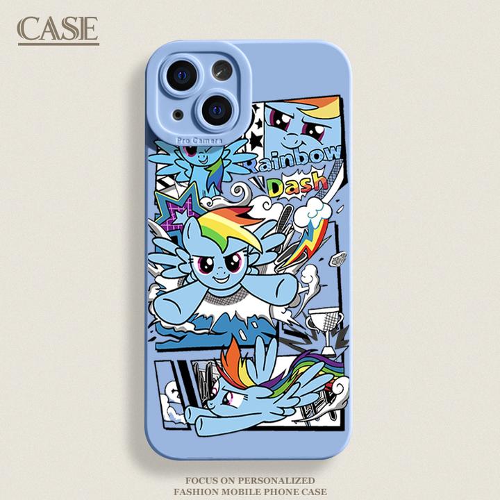 小马宝莉iPhone15ProMax手机壳14苹果13硅胶12全包78p男女11xs/xr