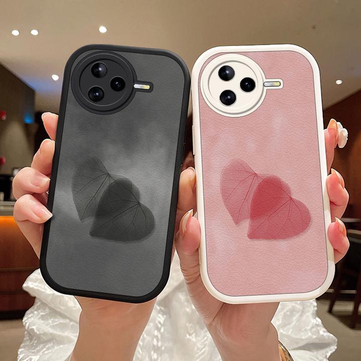 心相印适用红米k80手机壳红米K80Pro个性散热5G小羊皮女款男潮镜