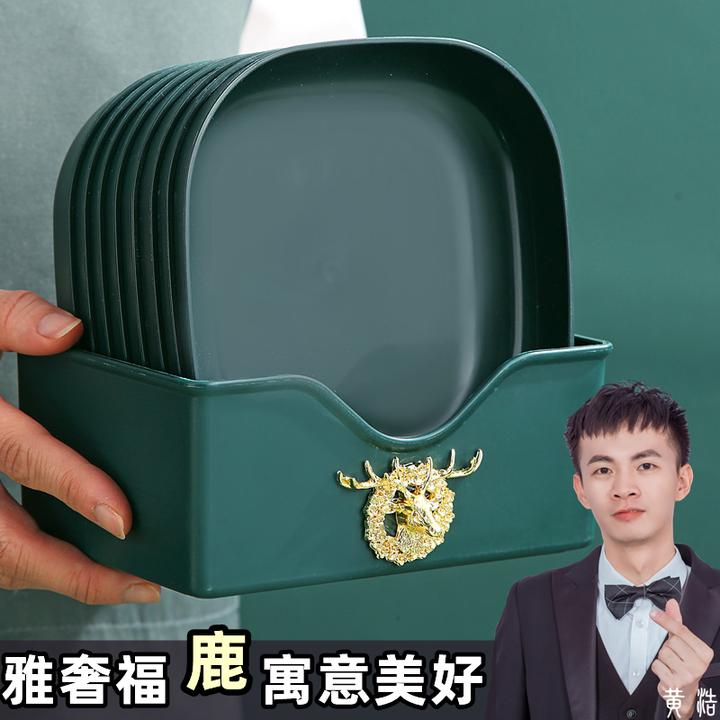 一眼就爱上！轻奢吐骨碟水果盘家用小吃碟零食盘2023年新款碟盘