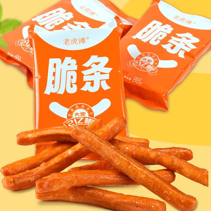 【大连老字号】脆条休闲零食，88g/袋，保质期90天开袋即食休闲零食