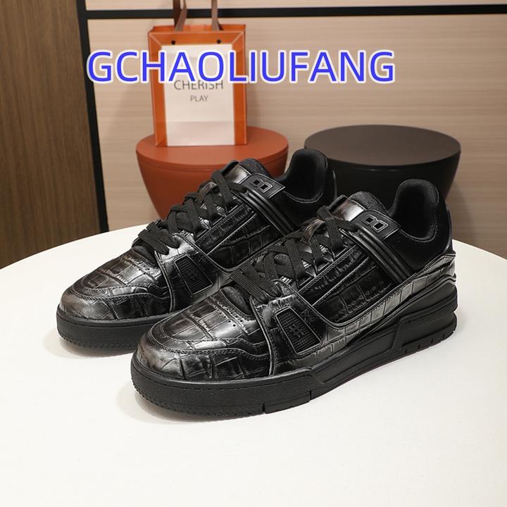 2025男款新款百搭黑武士潮鞋石头纹运动休闲鞋软底耐磨防滑板鞋男