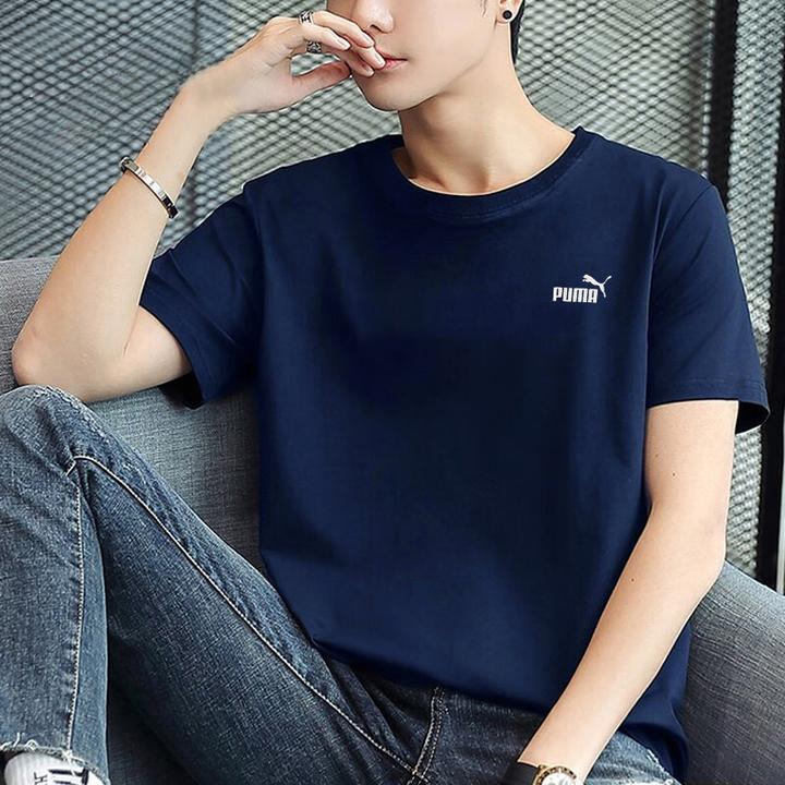 Puma彪马短袖T恤2025夏新款男女装情侣简约多巴胺圆领半袖845925