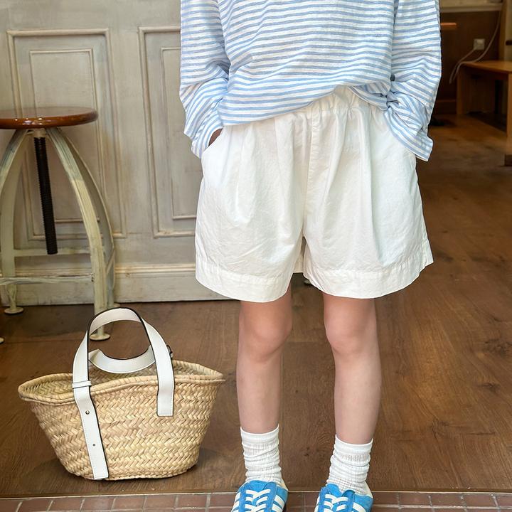 【现货】儿童休闲热裤夏季新款韩版洋气A版阔腿宽松短裤24U091