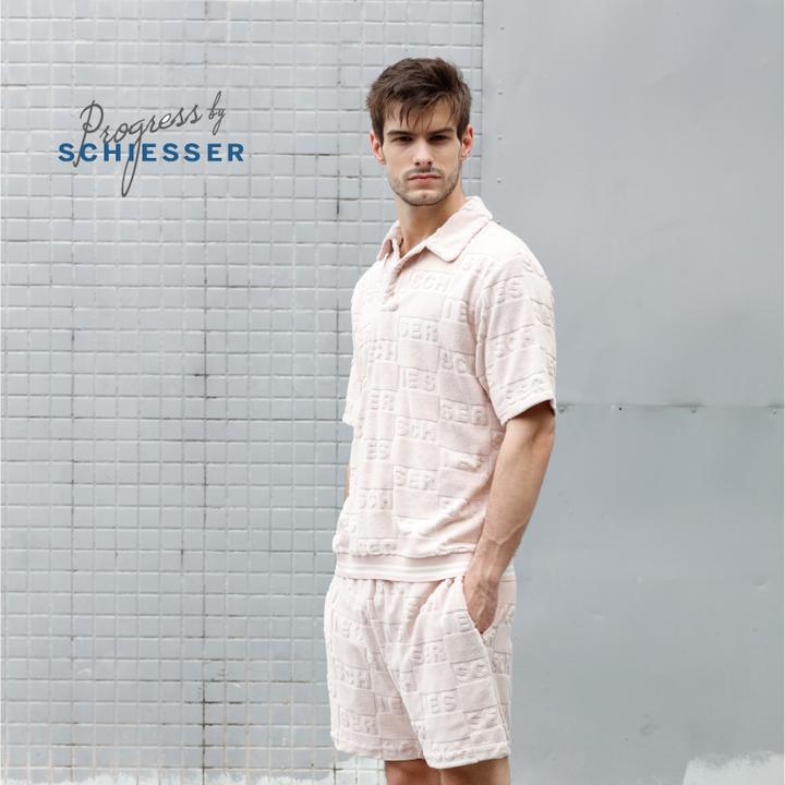 时代舒雅提花工艺棉毛巾睡衣百搭时尚透气