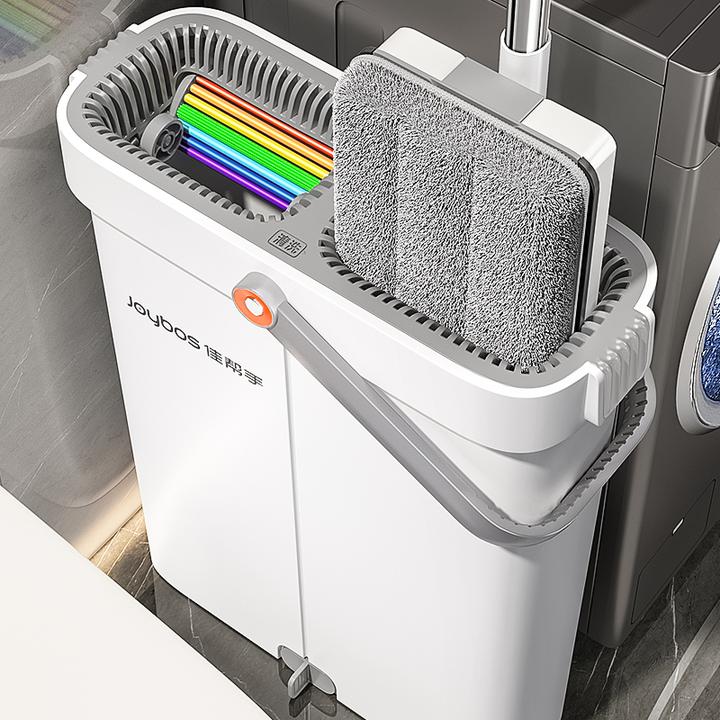 佳帮手新款拖把家用免手洗平板拖把一拖净干湿两用懒人拖地神器