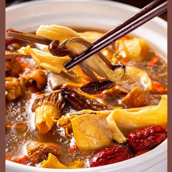 羊肚菌汤包食用香味浓郁鲜美营养鲜香鹿茸菇醇香蛹虫草香菇猴头菇