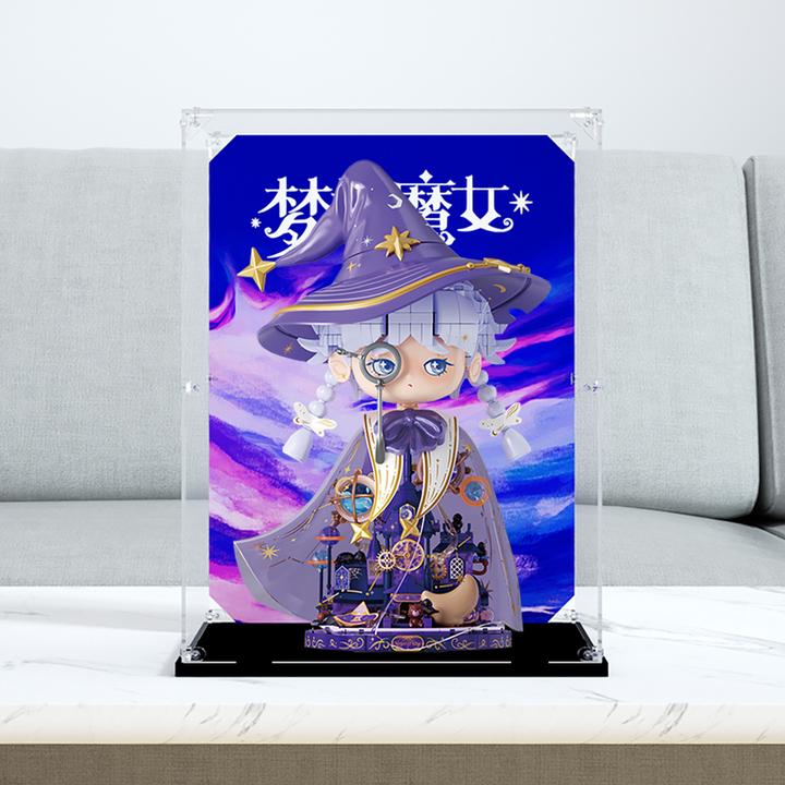 旻悦亚克力防尘盒适用未及梦境魔女童话镇系列手办收纳模型展示盒