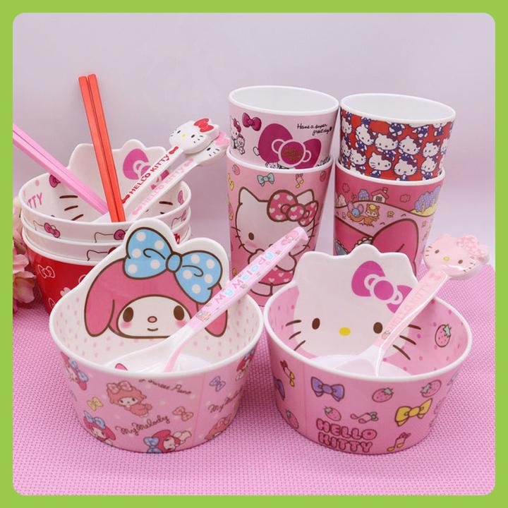 小孩家用学生创意餐具防摔防烫少女心可爱米饭碗幼儿园宝宝吃饭碗