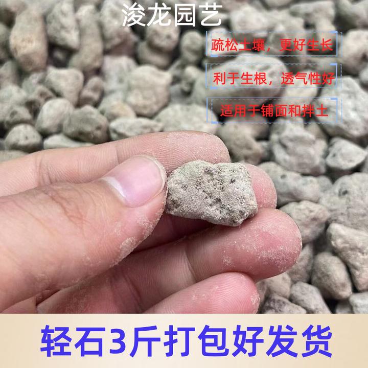轻石浮石适用于多肉植物兰花种植景观石小石子直垫底透气参考颗粒