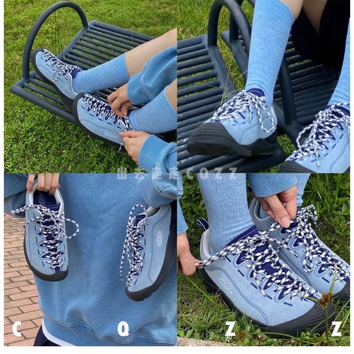 奥特莱斯keen户外登山鞋露营徒步防滑情侣运动山系休闲男女情侣鞋