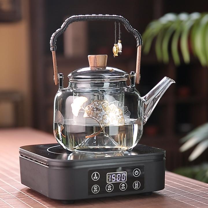玻璃煮茶壶高端煮茶器耐高温泡茶专用电陶炉烧水壶