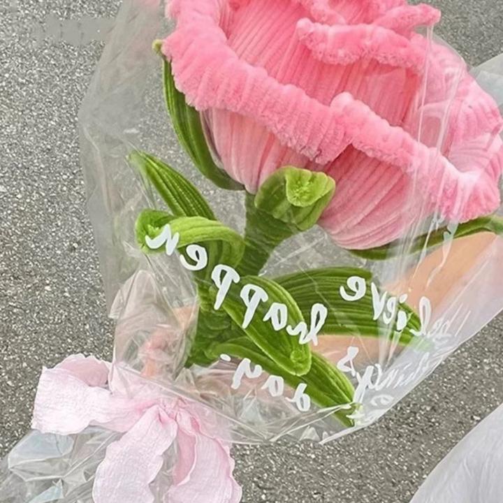 【成品】【纯手工制作】教师节扭扭棒花束超大巨型玫瑰花礼物送老师