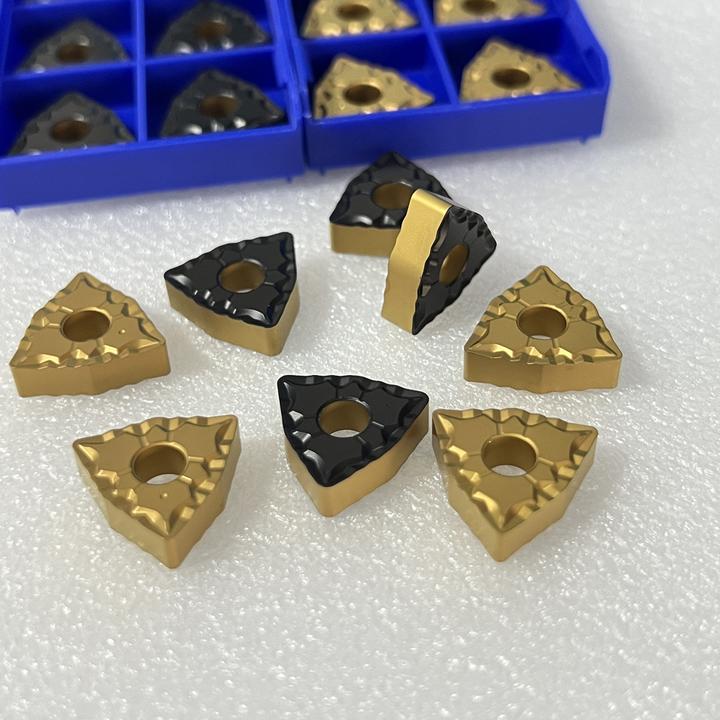 钢件碎屑桃形外圆车刀片WNMG080408-43 WNMG080412-43强力碎屑