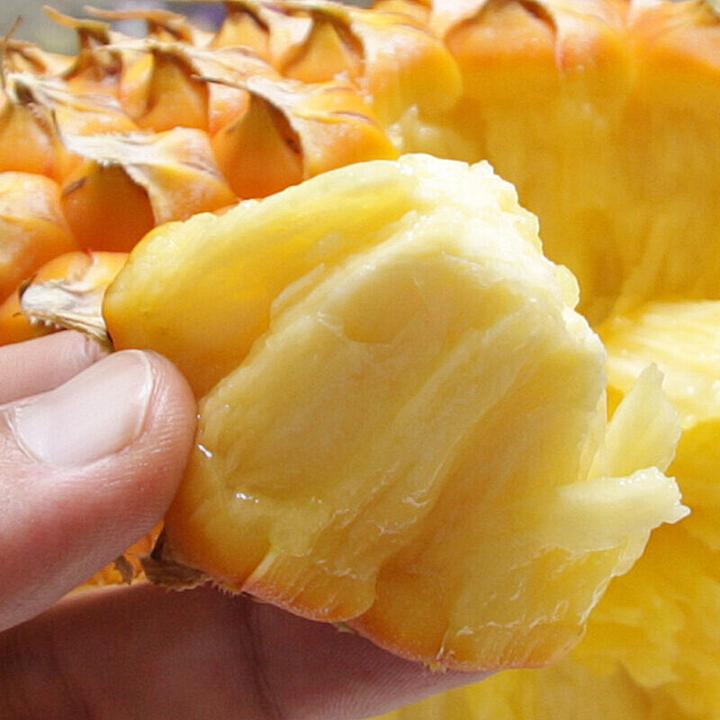 【顺丰】海南正宗甜蜜蜜凤梨新鲜现摘5/8斤装香甜凤味浓郁营养礼盒