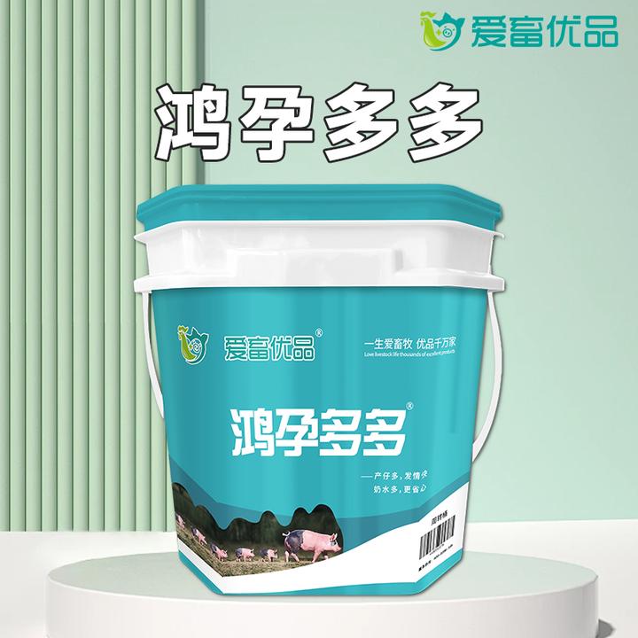爱畜优品 鸿孕多多 组合装 母猪+多维+脱霉 混合装饲料添加剂