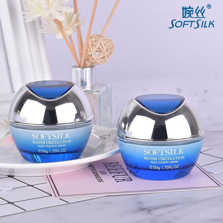 婉丝专柜正品 水循环滢亮保湿霜50g 水滢透润霜50g 保湿滋养面霜