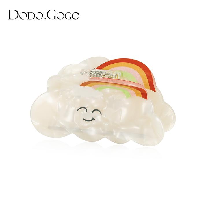 DODOGOGO云朵女款气质可爱女士头饰甜美小巧少女抓夹发抓