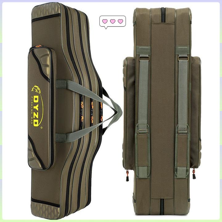 新款防水耐磨鱼竿包清仓海杆收纳包钓鱼背包大肚鱼包