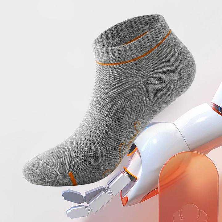 界埠JB-2纳米袜子消臭袜/男士女士商务袜透气/厚棉袜透气中筒袜