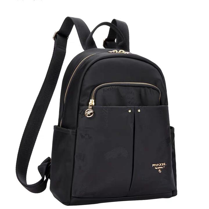 法姿时尚百搭双肩背包女小背包大容量休闲旅行包