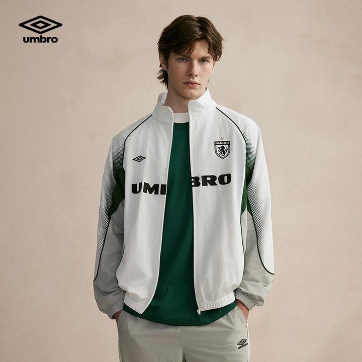 umbro茵宝运动外套复古百搭夹克Blockcore风衣男款U2124450706