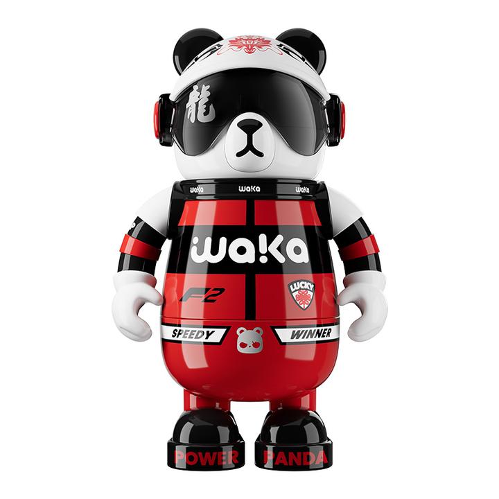 wakawaka熊猫保温杯吸管便携水壶