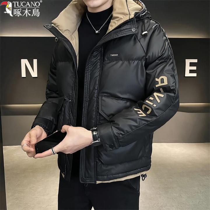 TUCANO啄木鳥2025新款高端棉服男款休闲外套冬季加厚保暖棉衣夹克