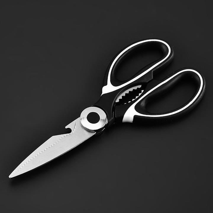 加厚厨房剪刀强力鸡骨剪家用不锈钢熊猫剪大剪刀多功能鱼骨剪剪子