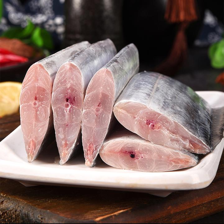 连云港新鲜现切黄海小眼带鱼中段每斤13段左右新鲜小眼睛油带鱼段