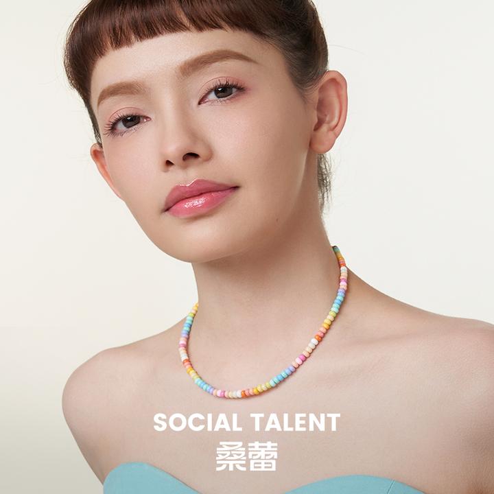 合金珐琅项链 【旋转木马】桑蕾游乐场项链糖果色ins彩色项链