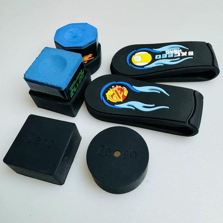 零度彩虹台球巧克夹两用巧粉夹,强磁不易掉,批发可以拿货留言