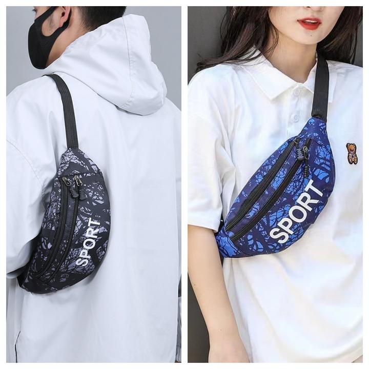 腰包男女高能感夏季百搭户外休闲胸包斜挎包防水单肩包胸前包腰包