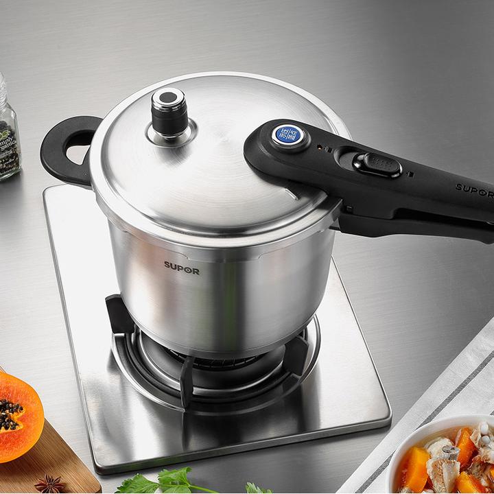 苏泊尔中式风炖煮不锈钢高压锅家用燃气电磁炉通用压力锅防爆加大