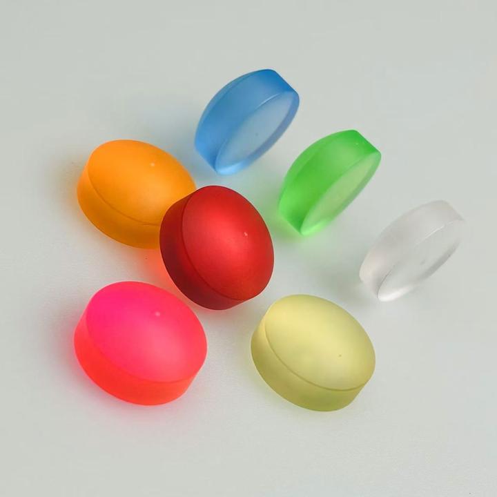 台球杆冲跳一体皮头水晶冲杆跳杆枪头九球杆开球炸球水晶透明杆头