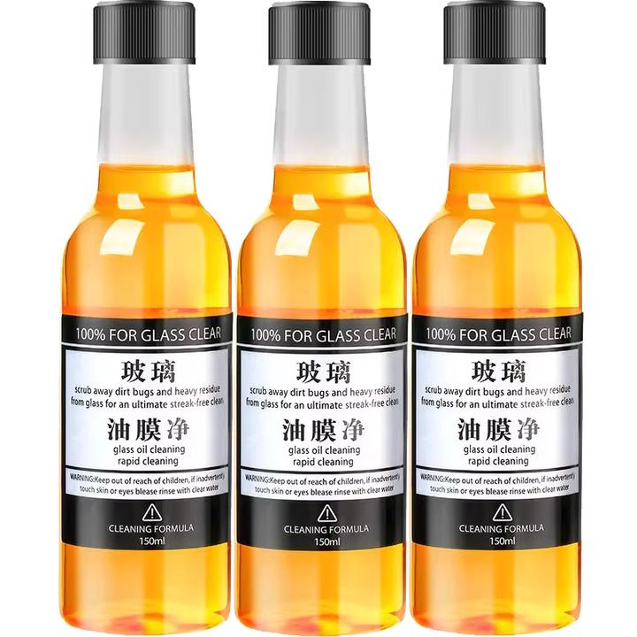 汽车前挡风玻璃油膜去除剂玻璃清洁剂去污防雨除雾剂油膜强效