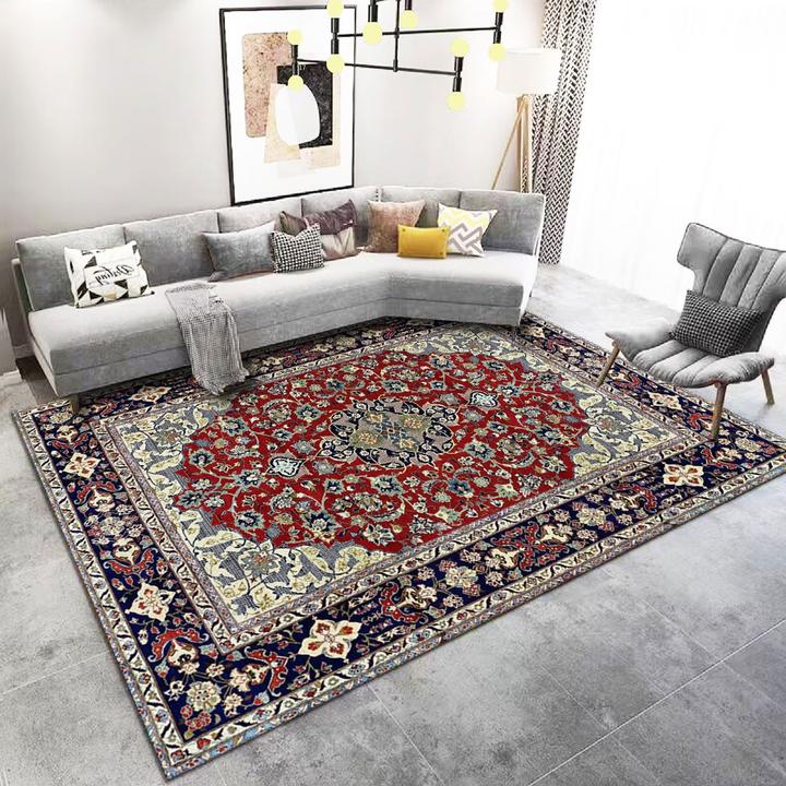 复古波斯土耳其欧式大地毯客厅茶几毯卧室满铺民族风轻奢家用地毯