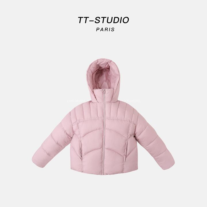 TT【轻羽】90%白鸭绒纯色极简三防羽绒服TT-5995077