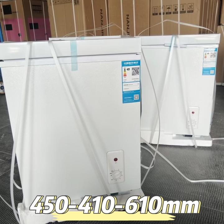 特价58升一级小冰柜家用小型全冷冻冷柜迷你减霜商用冷柜小型冰柜