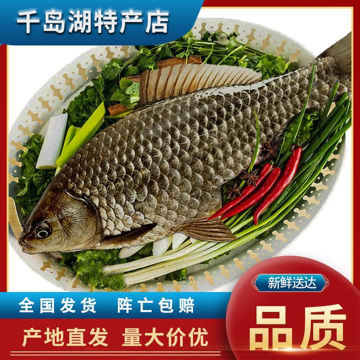 【活鱼】千岛湖黄金鲫鱼（福利款）原生态鱼顺丰包邮〖活鱼发货〗