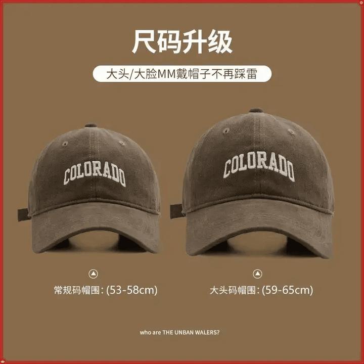 大头必备加大头围棒球帽显脸小宽帽檐深顶鸭舌帽通用短檐圆顶百搭