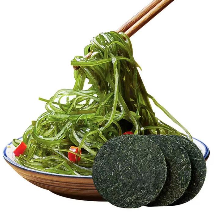 【1片1盘菜16g/片】霞浦烘干压缩海带丝免洗海带丝凉拌菜新鲜嫩爽脆
