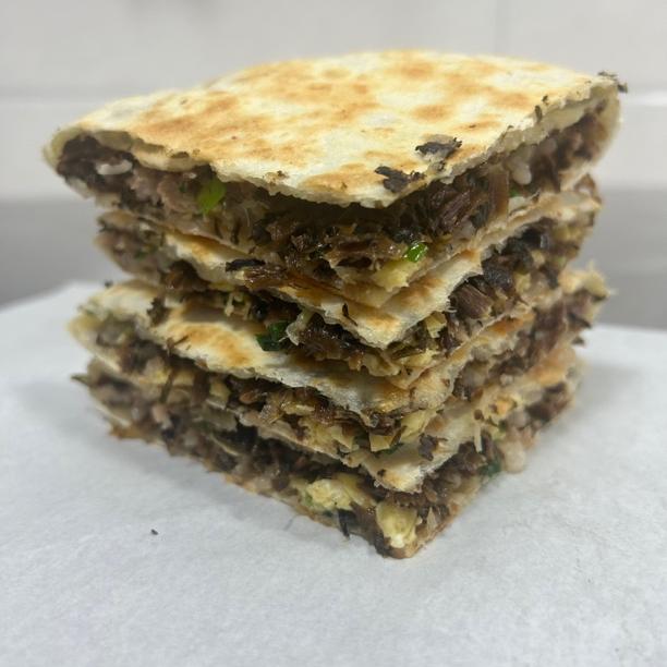 梅干菜五花肉馅【二两多五花肉】单个450克左右5个装陈氏芙蓉麦饼