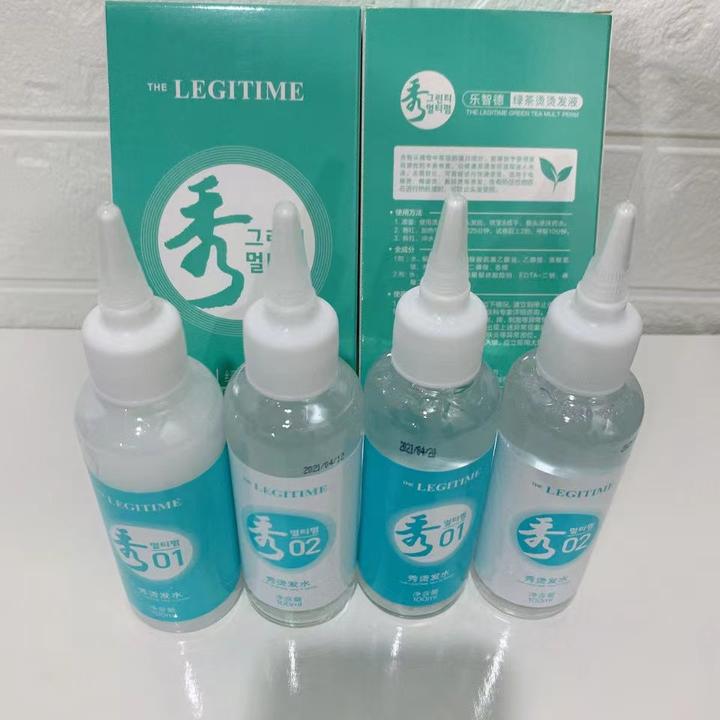 （6盒）GZQM质感烫蚕丝蛋白烫发水冷烫热烫快速烫乳状膏状冷烫水