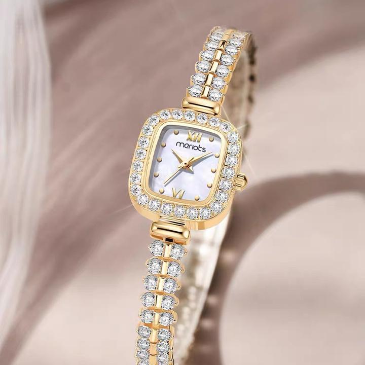 小金穗手表女轻奢小众女士女款2024新款美人鱼女表麦穗女式表