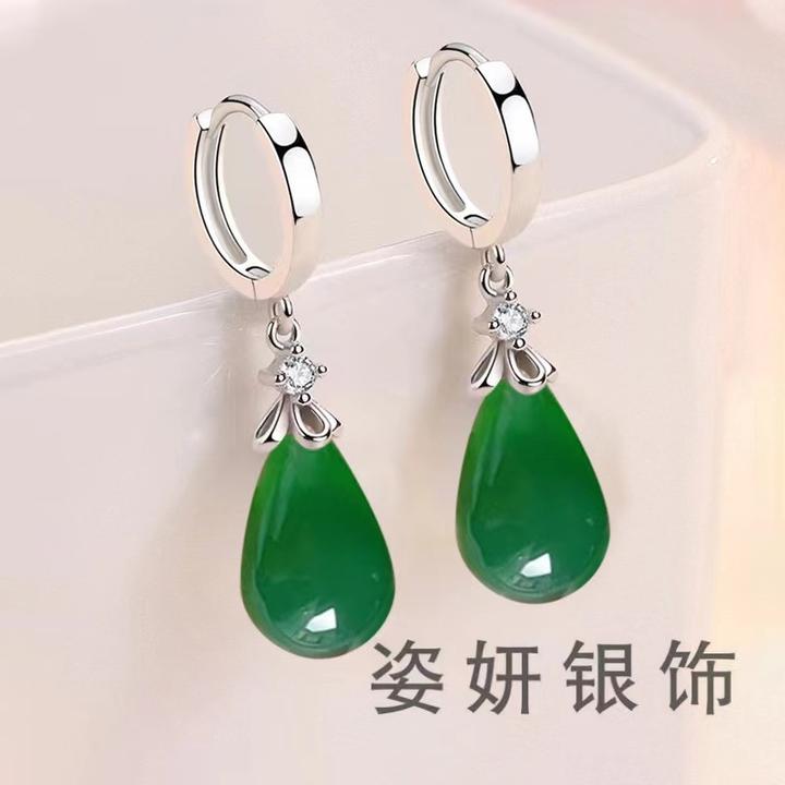 足银耳饰 2025年新款火爆款高级感耳环气质时尚防过敏耳饰耳坠女