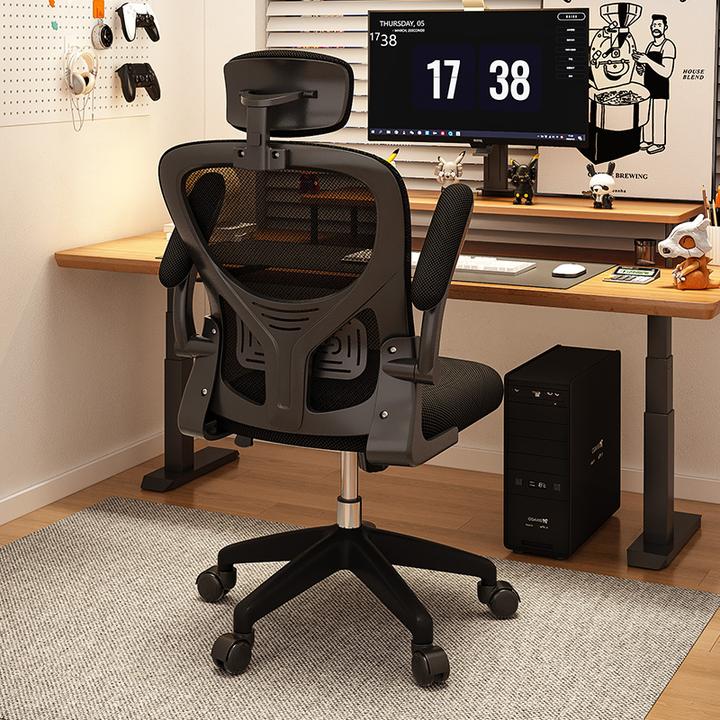 电脑椅舒适久坐家用办公椅职员宿舍电竞椅人体工学学习椅舒服椅子